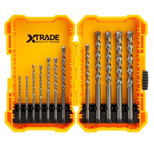 XTrade 12 Piece Masonry Drill Bit Set