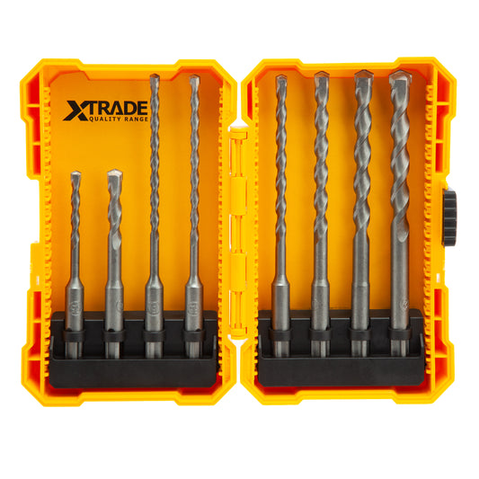 XTrade 8 Piece SDS Drill Bit Set