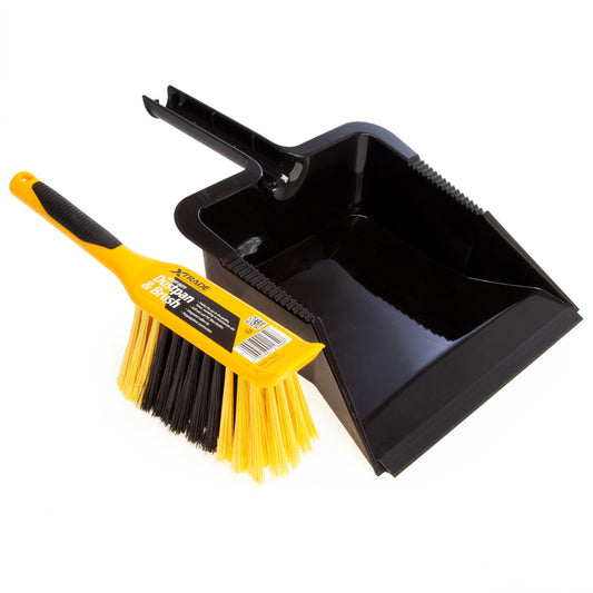 XTrade Heavy Duty Dustpan & Brush